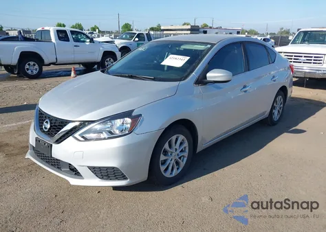 2018 Nissan Sentra Sv из США, поврежденный, VIN 3N1AB7AP8JL641178